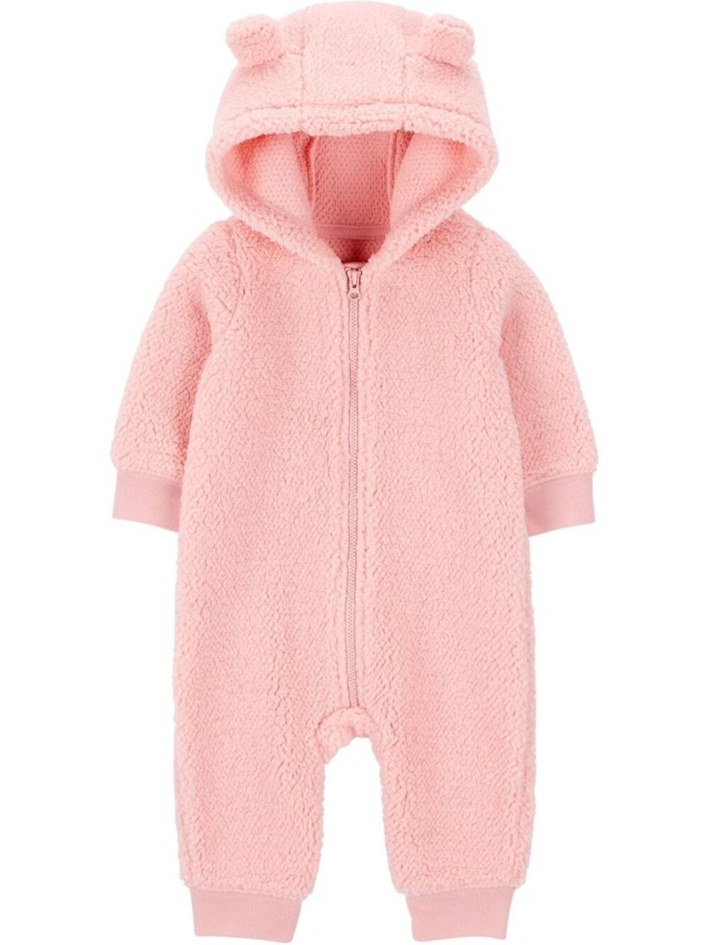 Carter's Child of Mine Baby Girls Jumpsuit Medium Pink Sizes 6-9 Months New